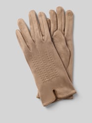 Handschuhe mit Touchscreen-Funktion von EEM Beige - 6