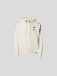 Hoodie mit Label-Print von Drôle de Monsieur Beige - 27