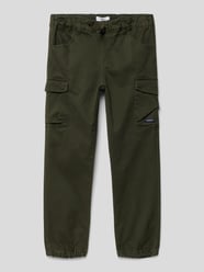 Cargohose mit Cargotaschen Modell 'BEN' von Name It Grün - 48