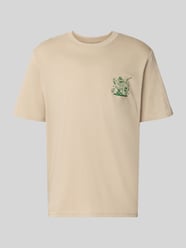 t-shirt o kroju regular fit z czystej bawełny model 'BREWY' od JACK & JONES - 32