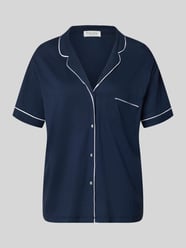 Pyjama-Oberteil mit Reverskragen und Brusttasche von Christian Berg Woman - 15