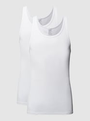 Doppelripp-Tanktop im 2er-Pack von Schiesser Weiß - 4