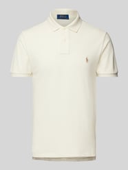 Koszulka polo o kroju slim fit z wyhaftowanym logo od Polo Ralph Lauren - 7