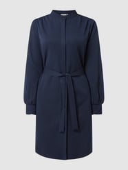 Blousejurk met tailleriem, model 'Dalyce' van Another Label Blauw / turquoise - 22