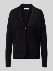 Kurtka z dzianiny z kołnierzem rewersowym od Christian Berg Woman - 21