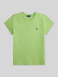 T-shirt z wyhaftowanym logo od Polo Ralph Lauren - 46