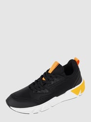 Sneaker aus Leder und Textil  von CK Calvin Klein Grau / Schwarz - 27