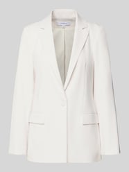 slim fit blazer met klepzakken van COMMA - 2