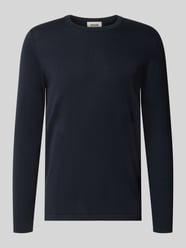 Koszulka z długim rękawem z czystej bawełny krój slim fit od DRYKORN - 19