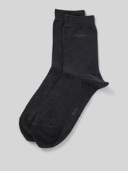 Socken  mit Label-Stitching im 4er-Pack von Esprit Grau - 42