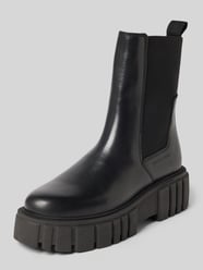 Chelsea boots van echt leer, model 'CHRISTEL 1A' van Marc O'Polo - 32