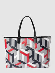 Shopper mit Allover-Logo-Muster von Tommy Hilfiger - 30