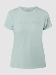 T-shirt van katoenmix  van Calvin Klein Performance Groen - 28