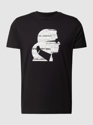 T-shirt met labelprint van Karl Lagerfeld - 37