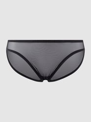 Slip aus Mesh von DKNY Schwarz - 47