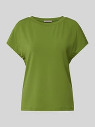 T-shirt met geribde ronde hals van Christian Berg Woman Selection Groen - 9