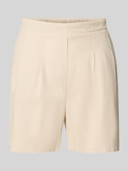 Regular Fit Shorts aus Viskose-Leinen-Mix Modell 'JESMILO' von Vero Moda Beige - 9