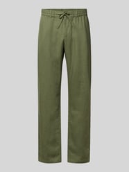 Regular Fit Leinenhose mit elastischem Bund von GANT - 47