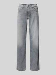 Wide Leg Jeans im 5-Pocket-Design Modell 'TESS' von Cambio Grau - 13