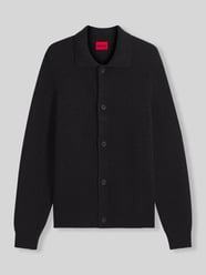 Regular Fit Strickjacke aus Woll-Mix Modell 'Sardeep' von HUGO - 24