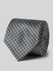 Zijden stropdas met statementpatch (7 cm) van Prince Bowtie - 5