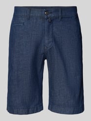Regular Fit Bermudas in Denim-Optik mit Paspeltasche von Pierre Cardin - 6