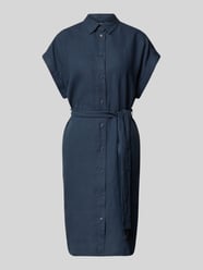 Relaxed Fit Leinenkleid mit Taillengürtel von Marc O'Polo - 17