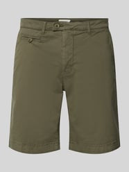 Chino-Shorts mit Eingrifftaschen von Casual Friday Grün - 39