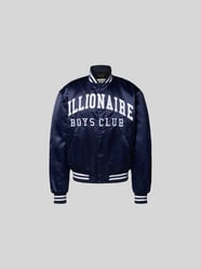 Kurtka baseballowa z naszywkami z logo od Billionaire Boys Club - 5