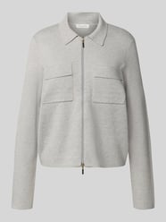 Strickjacke mit Umlegekragen von Christian Berg Woman - 2
