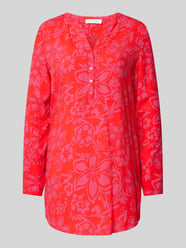 Blouseshirt met V-hals van Christian Berg Woman Fuchsia - 44