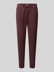 Slim Fit Stoffhose aus elastischem Viskose-Mix Modell 'KATE' von ICHI - 9