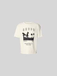 T-Shirt mit Label-Print von RHUDE - 10