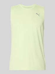 Top mit Logo und Rundhalsausschnitt von PUMA Performance - 4