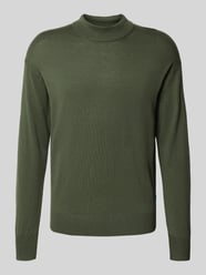 Sweter z dzianiny z prążkowanymi wykończeniami od Scotch & Soda - 26