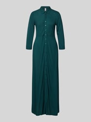 Maxikleid mit Knopfleiste Modell 'SAVANNA' von YAS - 43