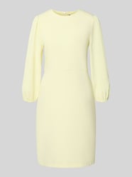 Knielanges Kleid mit Rundhalsausschnitt und 3/4-Arm von Marc Cain - 4