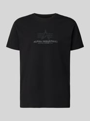 t-shirt z bawełny model 'BASIC' od Alpha Industries - 20
