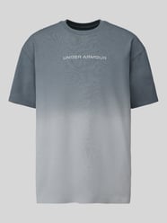 Oversized Sport-T-Shirt aus Baumwoll-Mix Modell 'UA M HWT GRADIENT' von Under Armour - 4
