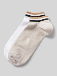 Socken mit Label-Detail im 2er-Pack von BOSS Beige - 34