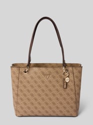 Handtasche mit Label-Applikation Modell 'NOELLE NOEL TOTE' von Guess - 46
