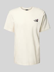 T-Shirt mit Label-Print von The North Face - 5