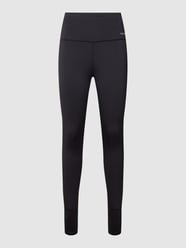 Legginsy z detalami z logo od Calvin Klein Performance Czarny - 38