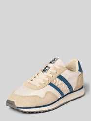 Sneaker aus Leder-Textil-Mix Modell 'SHARD' von Napapijri Beige - 33