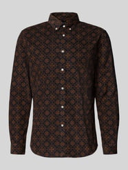 Koszula casualowa o kroju slim fit z kołnierzykiem typu button down od MCNEAL - 17