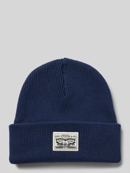 Beanie mit Label-Patch Modell 'BACKPATCH' von Levi's® Blau - 25