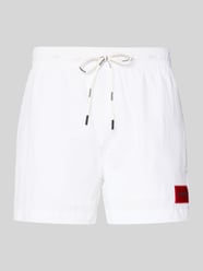 Badeshorts mit Label Patch Modell 'DOMINICA' von HUGO - 6
