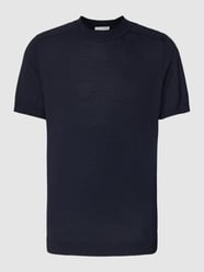 T-Shirt mit Raglanärmeln von Selected Homme Blau - 36