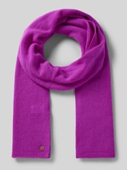 Sjaal van puur kasjmier met labeldetail van Fraas Fuchsia - 10