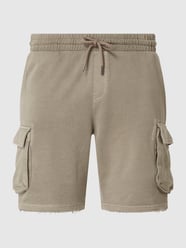 Cargohorts aus Sweat von Only & Sons Beige - 8